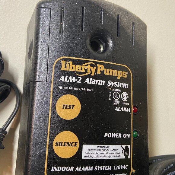 Liberty Pumps ALM-2 Tank Alert AB SJE Indoor Alarm System 120VAC TAAB-01X - Picture 2 of 14
